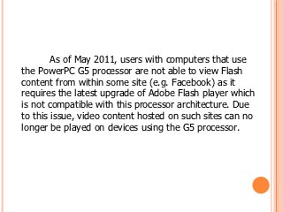 adobe flash player for mac powerpc g5